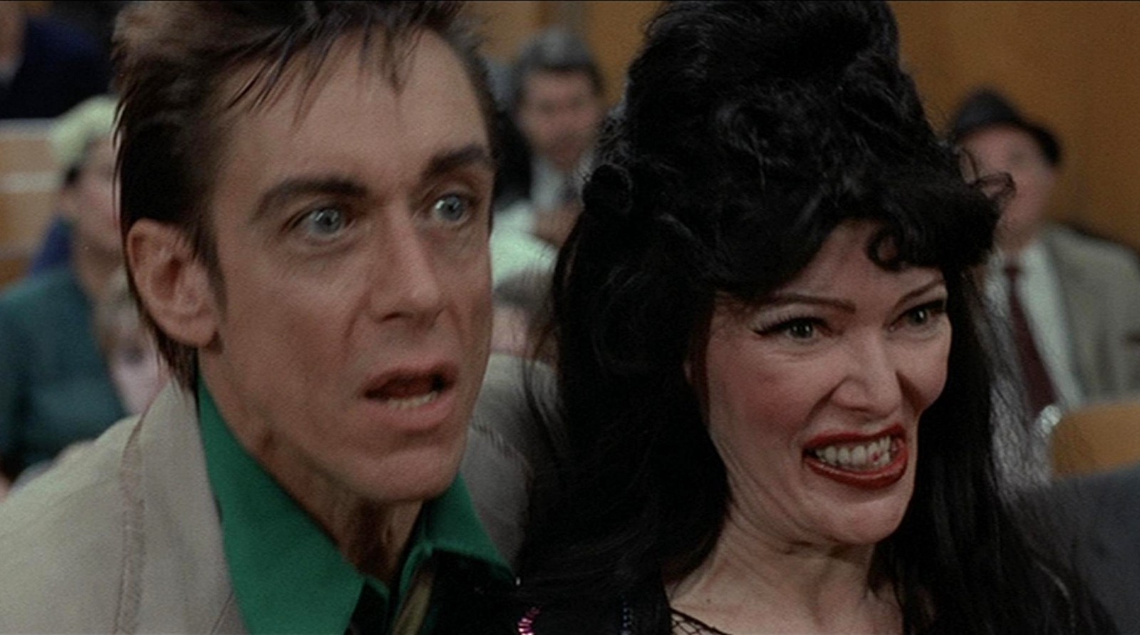 Iggy Pop and Susan Tyrell in Cry Baby
