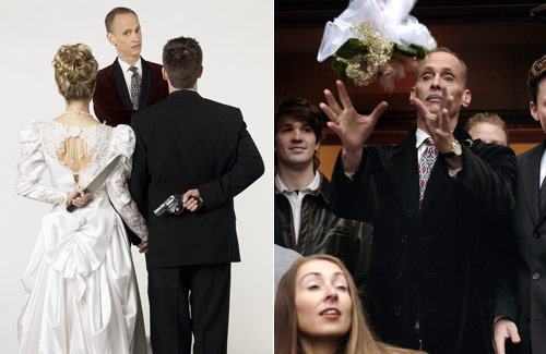 John Waters as the Groom Reaper